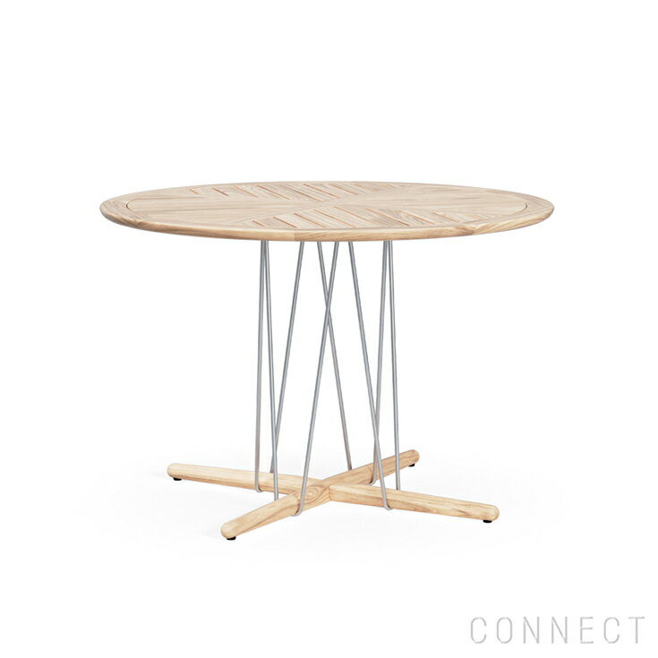Rakuten - CARL HANSEN & SON（カール・ハンセン＆サン） E022 / EMBRACE OUTDOOR SERIES（エンブレイスアウトドアシリーズ） / チーク材・無塗装 / MEDIUM φ110cm / ダイニングテーブル
