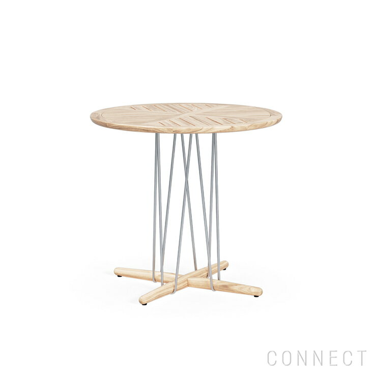樂天商城 - CARL HANSEN & SON（カール・ハンセン＆サン） E022 / EMBRACE OUTDOOR SERIES（エンブレイスアウトドアシリーズ） / チーク材・無塗装 / SMALL φ80cm / ダイニングテーブル