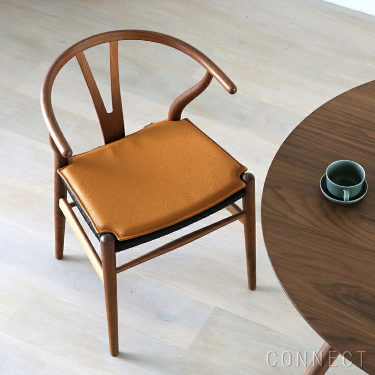 CARL HANSEN & SON （カールハンセン＆サン）CU CH24 Cushion / Yチェア（ワイチェア）専用 両面 レザークッション / ゴールデンブラウン Loke 7050