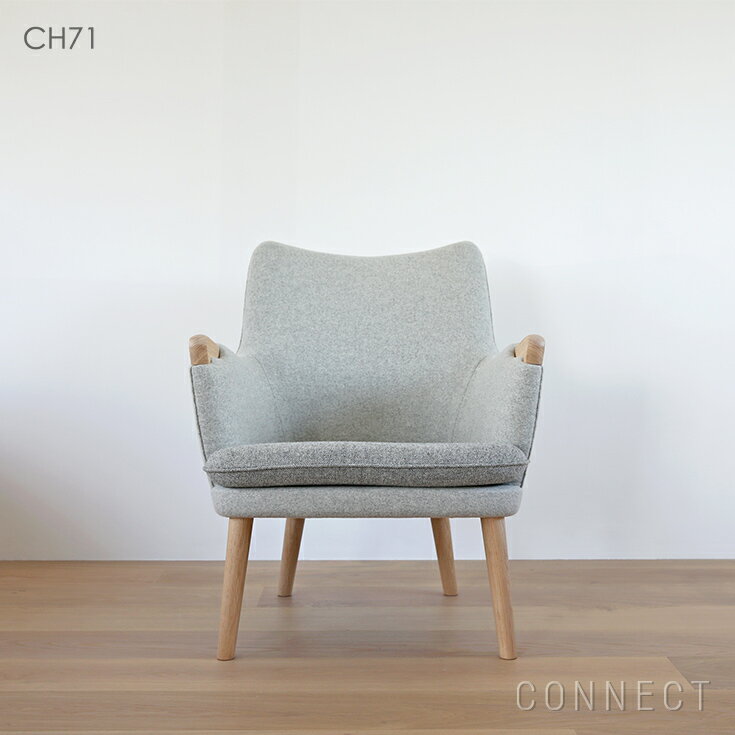 CARL HANSEN & SON （カール・ハンセン＆サン）CH71 / 復刻ミニベア チェア 一人掛けオーク材・ホワイトオイル仕上げのサムネイル