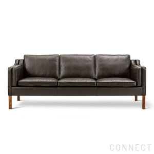 FREDERICIA（フレデリシア） / Mogensen 2213 Sofa（モーエンセンソファ） / Model 2213 / ウォルナット材・オイル仕上げ / Organic 906 / 3人掛け