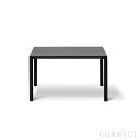 FREDERICIA（フレデリシア） / Piloti Wood Coffee Table（ピロッティウッドコーヒーテーブル） / Model 6725 / オーク材・ラッカー仕上げ / ブラック塗装 / 63×63cm