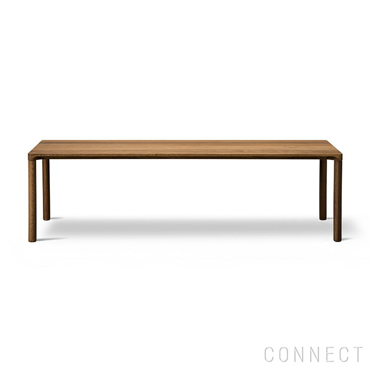 FREDERICIA（フレデリシア） / Piloti Wood Coffee Table（ピロッティウッドコーヒーテーブル） / Model 6715 / スモークドオーク材・オイル仕上げ / 120×39cm