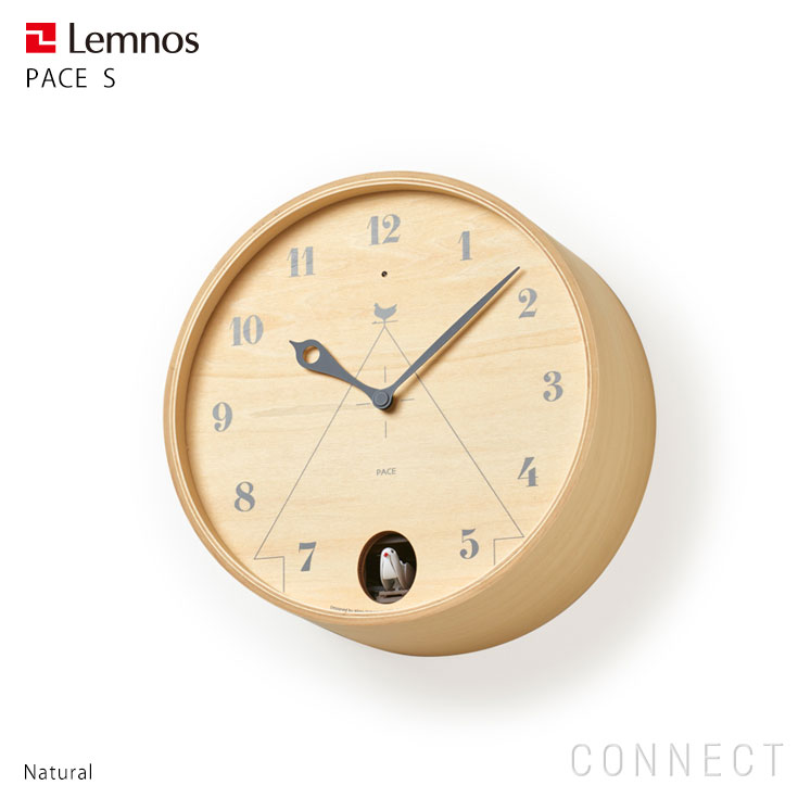 【商品到着後レビューを書いてクーポンプレゼント】鳩時計 掛け時計 / Lemnos（レムノス） /PACE(パーチェ）S / 壁掛…