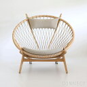 【正規品】PP Mobler（PPモブラー） / PP130 Circle Chair （サークルチェア）/ オーク材・ソープ仕上げ / ナチュラル