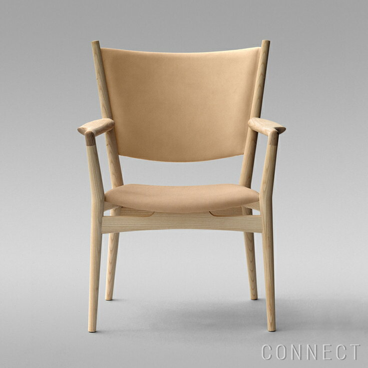 【正規品】PP Mobler（PPモブラー） / PP240 Conference Chair（コンフェランスチェア） / アッシュ材・ソープ仕上げ / スタンダードレザー / ナチュラル