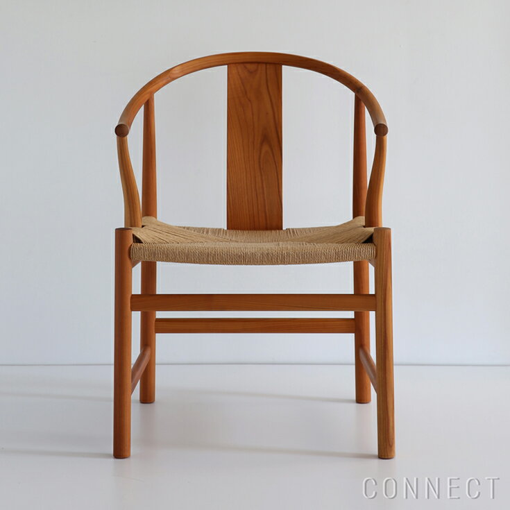【正規品】PP Mobler（PPモブラー） / PP66 Chinese Chair（チャイニーズチェア） / チェリー材・クリアバイオオイル仕上げ / ナチュラルペーパーコード