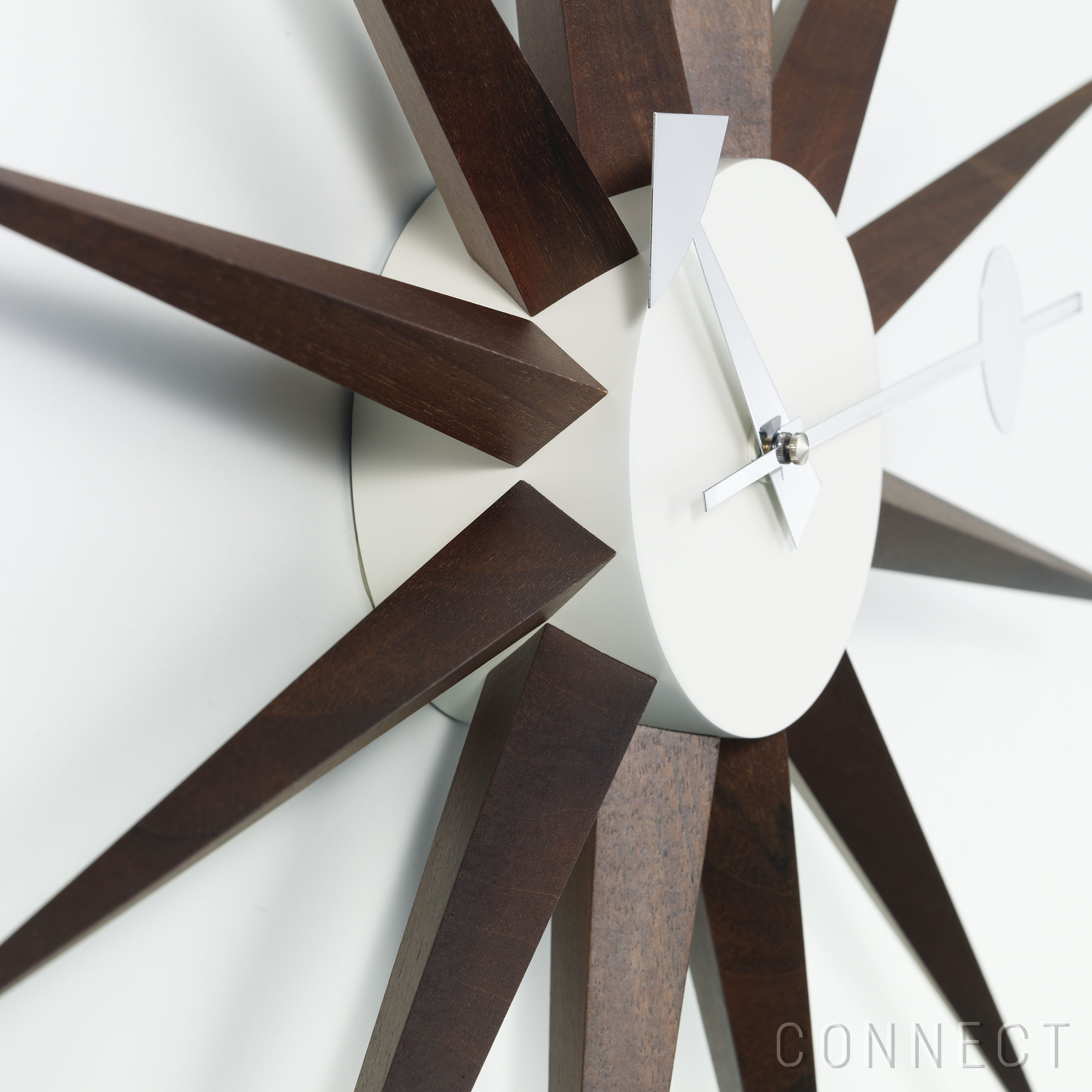 Vitra(ヴィトラ) / Wall Clocks(ウォールクロック) / Sunburst Clock(サンバースト クロック) / Walnut / 掛け時計 [3]