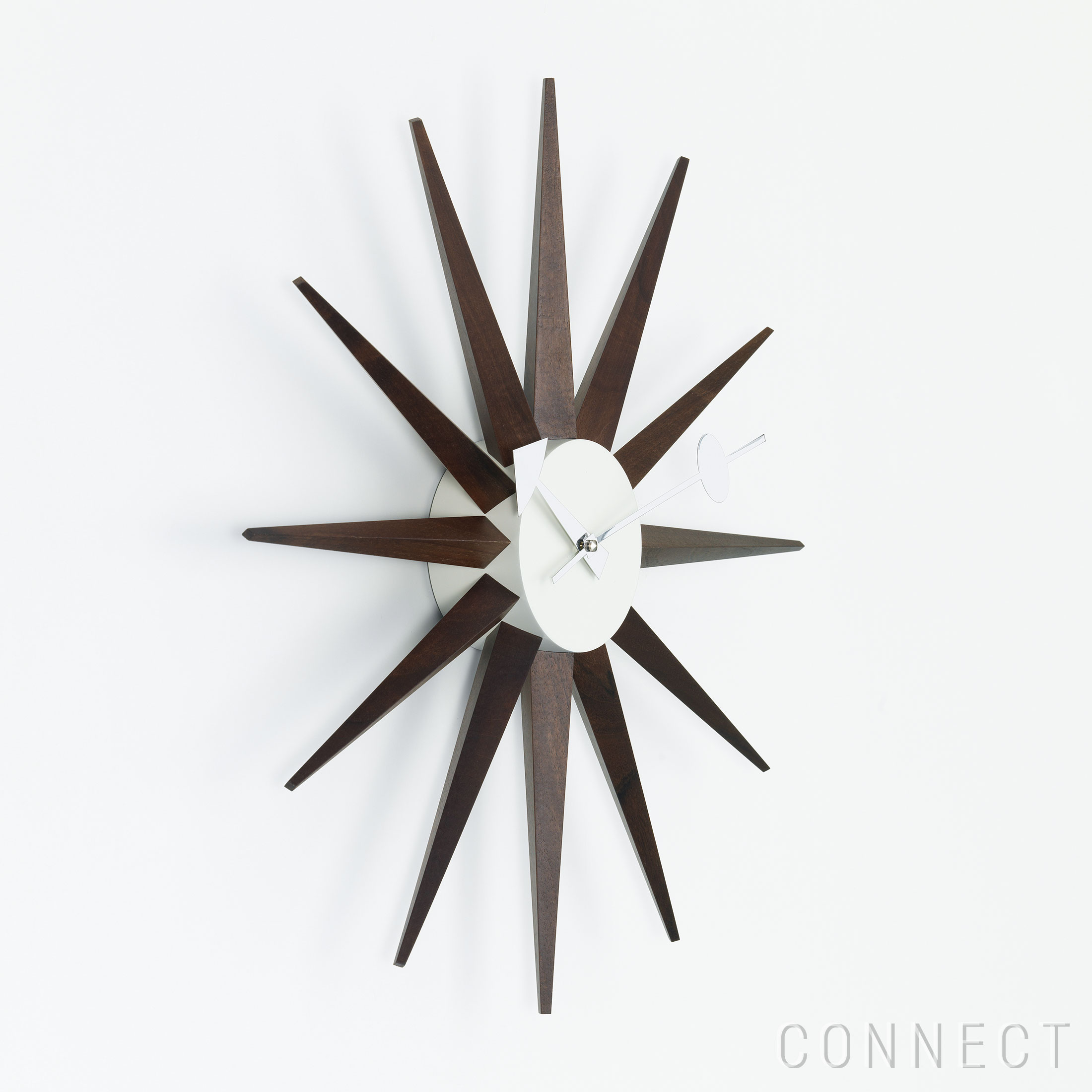 Vitra(ヴィトラ) / Wall Clocks(ウォールクロック) / Sunburst Clock(サンバースト クロック) / Walnut / 掛け時計 [2]