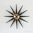 Vitra（ヴィトラ） / Wall Clocks（ウォールクロック） / Sunburst Clock（サンバースト クロック） / Black Brass / 掛け時計