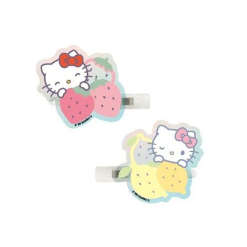 樂天商城 - アイプランニング サンリオキャラクターズ アクリルヘアクリップ ハローキティ SRHC319