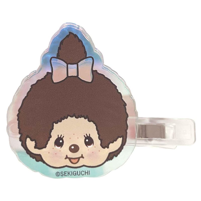 アイプランニング モンチッチ オーロラアクリルヘアクリップ モンチッチちゃん H40...