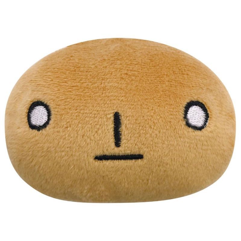 樂天商城 - アイプランニング レジェンドキャラクター フェイスマスコットヘアクリップ こげぱん マスコット部分約W85×H85×D45mm K5230C