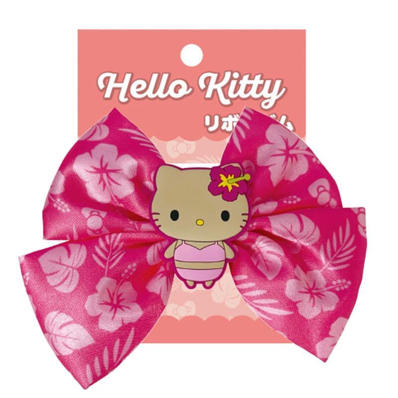 アイプランニング サンリオ ぎゃるりーぬ 平成 リボンゴム 水着 マスコット約W35×H45×D4mm K5243C