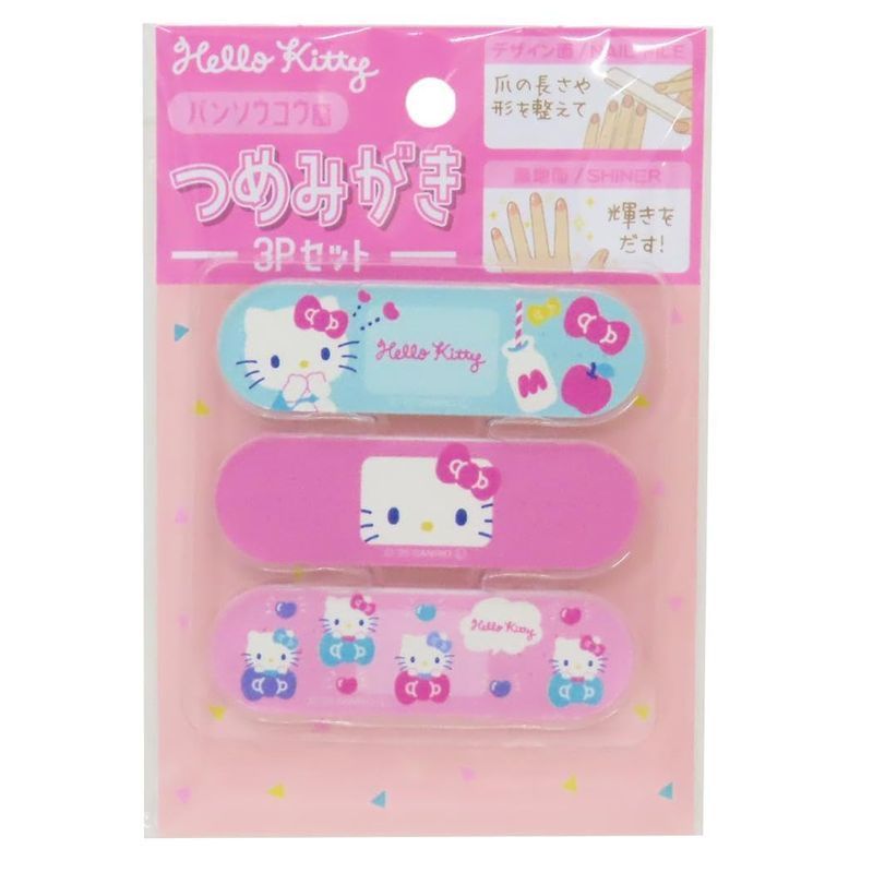樂天商城 - アイプランニング サンリオキャラクターズ ばんそうこう風つめみがき ハローキティ 約W70×H21×D4mm K5255A