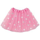 フリフリスカート お星さま 桃 ハッピ 衣装 運動会 発表会 イベント