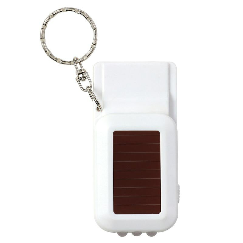 ソーラーLED付ホイッスルキーホルダー 防犯 防災商品 防犯 防災 connectgate-10026097 美容コスメ雑貨 CONNECT サンプル画像3