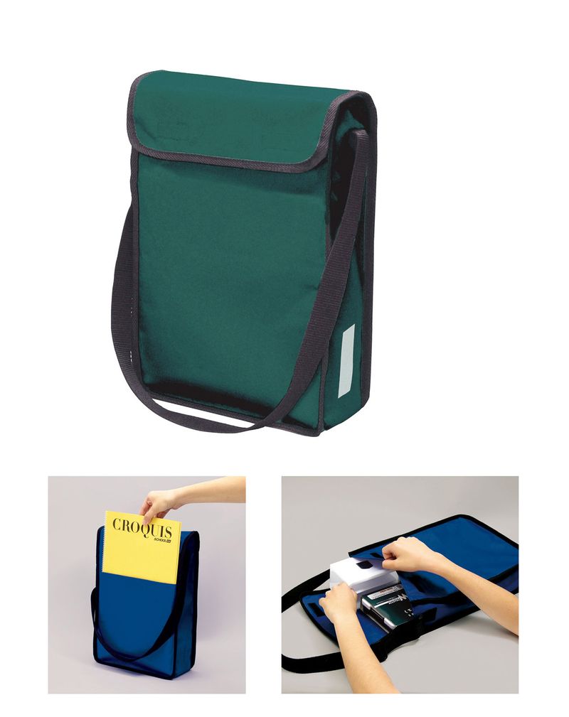 A4 ショルダースケッチバッグ 緑 美術 画材 美術 画材 書道