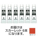 ターナー ポスターカラー 11ml 13 スカーレット 6個 美術 画材 美術 画材 書道