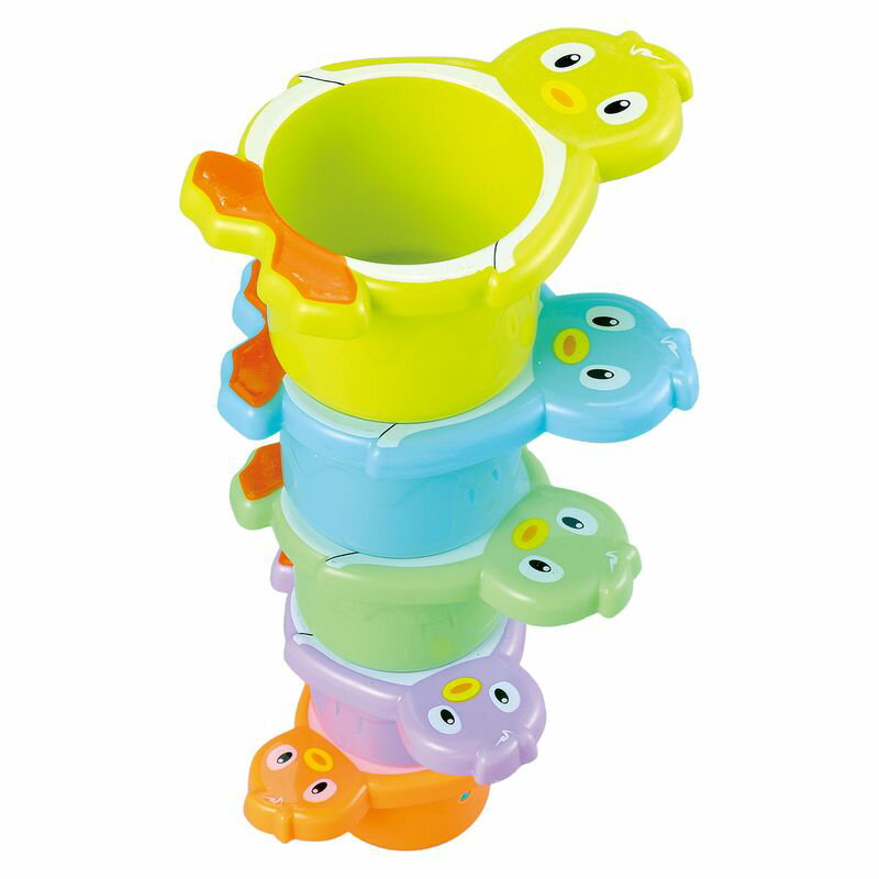 カラフルペンギンシャワーカップ お風呂 外遊び 一般玩具