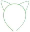 耳付きカチューシャ グリーン ハッピ 衣装 運動会 発表会 イベント