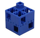 J ArtecLブロック 四角 100ピース 青 アーテックブロック Lブロック Artecブロック