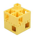 J ArtecLブロック 四角 100ピース 黄 アーテックブロック Lブロック Artecブロック