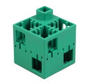 J ArtecLブロック 四角 100ピース 緑 アーテックブロック Lブロック Artecブロック