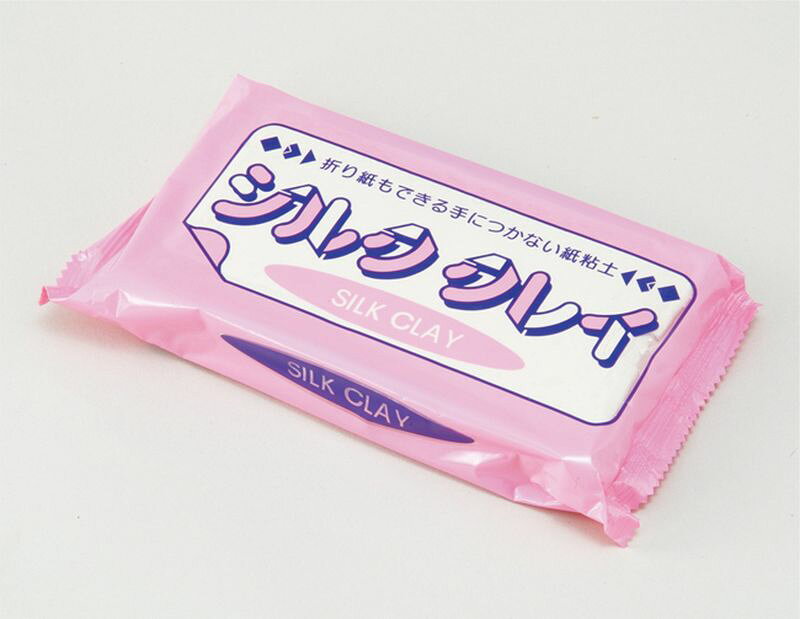 シルククレイ 400g 粘土 図工 工作 クラフト ホビー