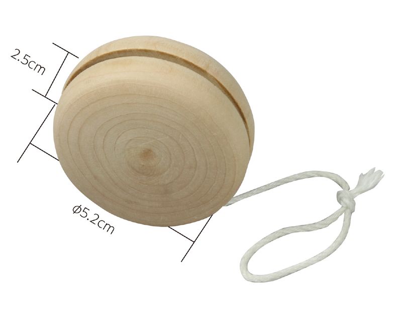 木製コンパクトヨーヨー 木製玩具 一般玩具