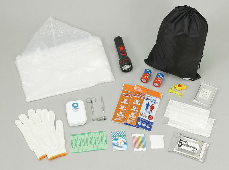 緊急避難セット20点 防犯 防災商品 防犯 防災