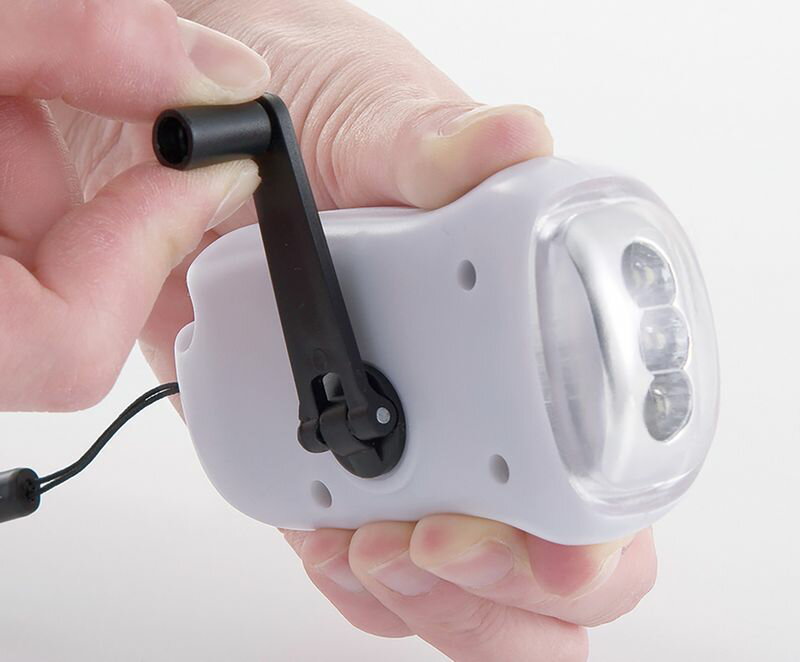 新ソーラー&ダイナモLEDライト 防犯 防災商品 防犯 防災