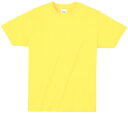 ライトウエイトTシャツ M イエロー 020 ハッピ 衣装 運動会 発表会 イベント