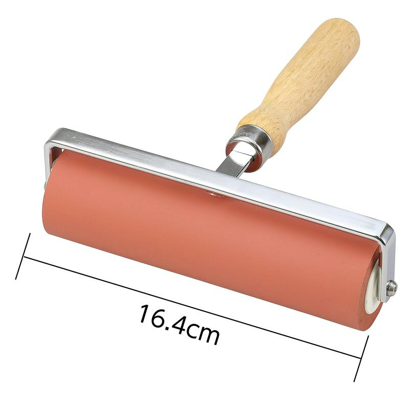転圧ゴムローラー 赤 45 164mm 6インチ 工作 クラフト 図工 工作 クラフト ホビー connectgate-10028705 美容コスメ雑貨 CONNECT サンプル画像2