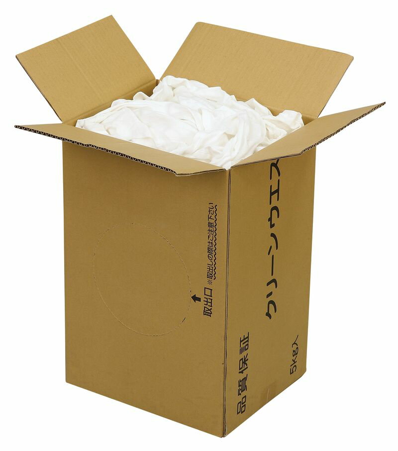 Rakuten - 白メリヤスウエス 5kg その他 その他
