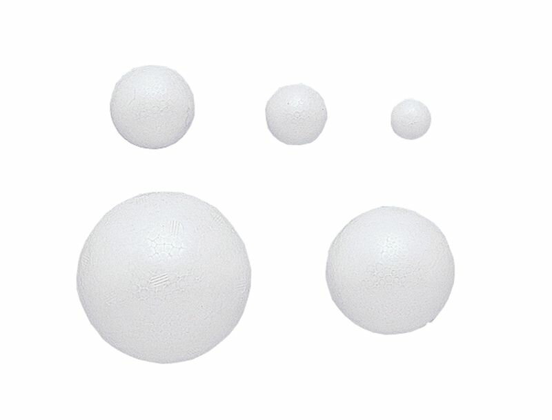 発泡スチロール球 30φ 10個入 素材 図工 工作 クラフト ホビー 2
