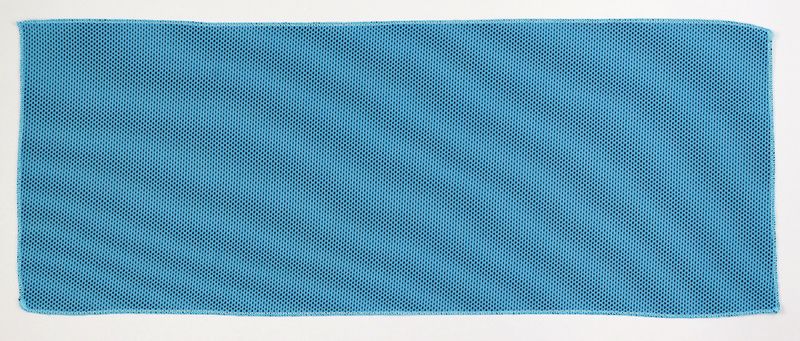 冷感タオル スカイブルー 熱中症対策 雑貨の紹介画像2