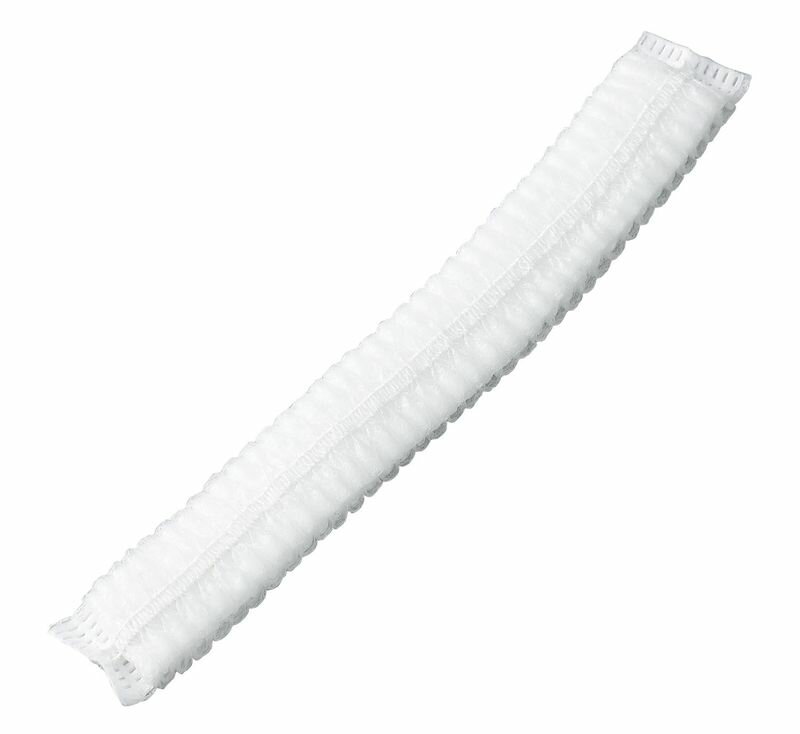 不織布製ヘッドキャップホワイト 100枚入 衛生消耗品 衛生用品