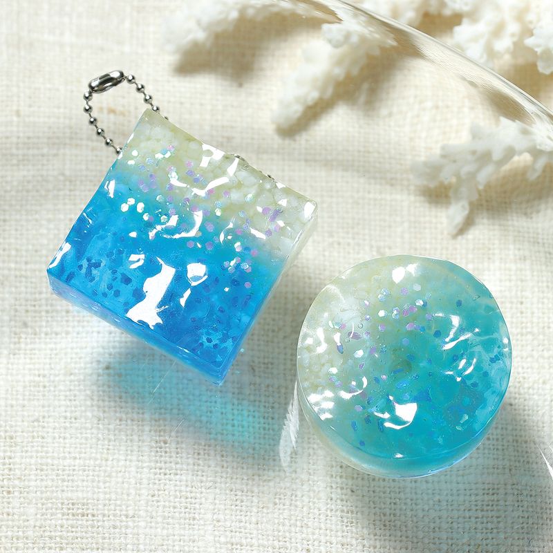 UVレジンクラフトキット 海レジン シリコン型付 ガールズ 図工 工作 クラフト ホビー