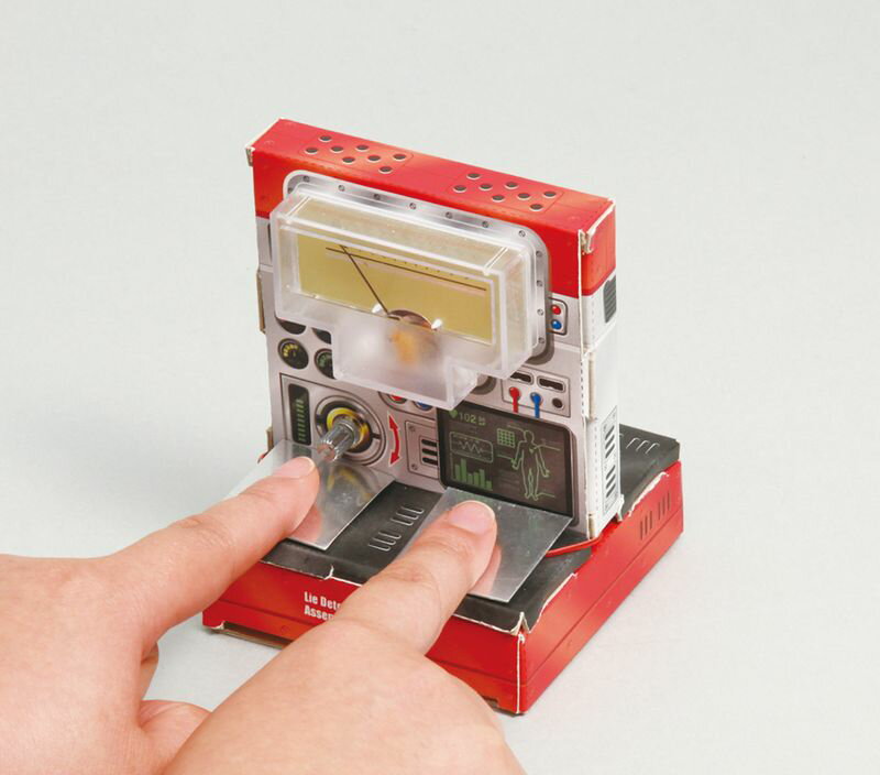 うそ発見器組立キット OPP袋 ペーパークラフト 科学工作