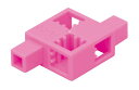 Artecブロック ハーフD ピンク8pcsセット アーテックブロック Lブロック Artecブロック