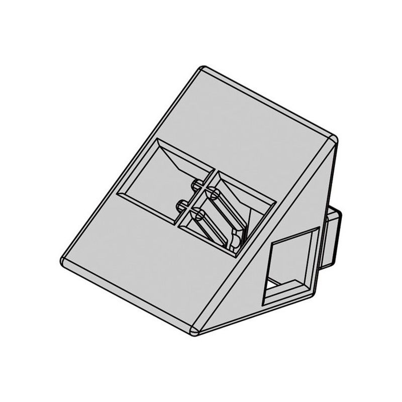 Artecブロック 三角A 8P 薄グレー アーテックブロック Lブロック Artecブロック