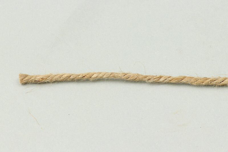 麻ひも 5M 2mm 1本 素材 図工 工作 クラフト ホビー