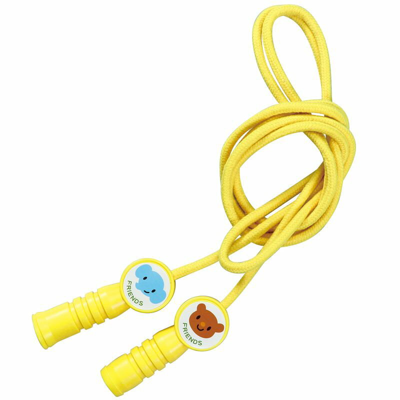 乐天商城 - なかよしジョイントなわとびカラーロープ イエロー スポーツ玩具 一般玩具