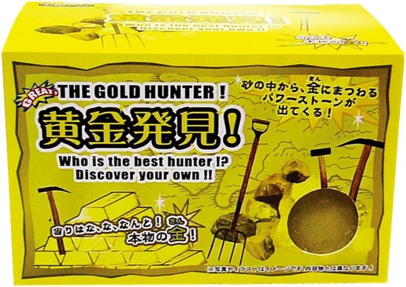 宝物発見シリーズ 黄金発見 発掘 発見 実験 理科 工作 クラフト ゴールド 黄金 雑貨 おもちゃ 子供