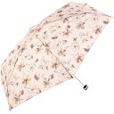 ビコーズ トーンフラワー トートバッグ ミニ ピンク フラワー 花柄 傘 レディース 折傘 折りたたみ傘 雨傘 日傘 UVカット 80 遮光 晴雨兼用 手開きタ...