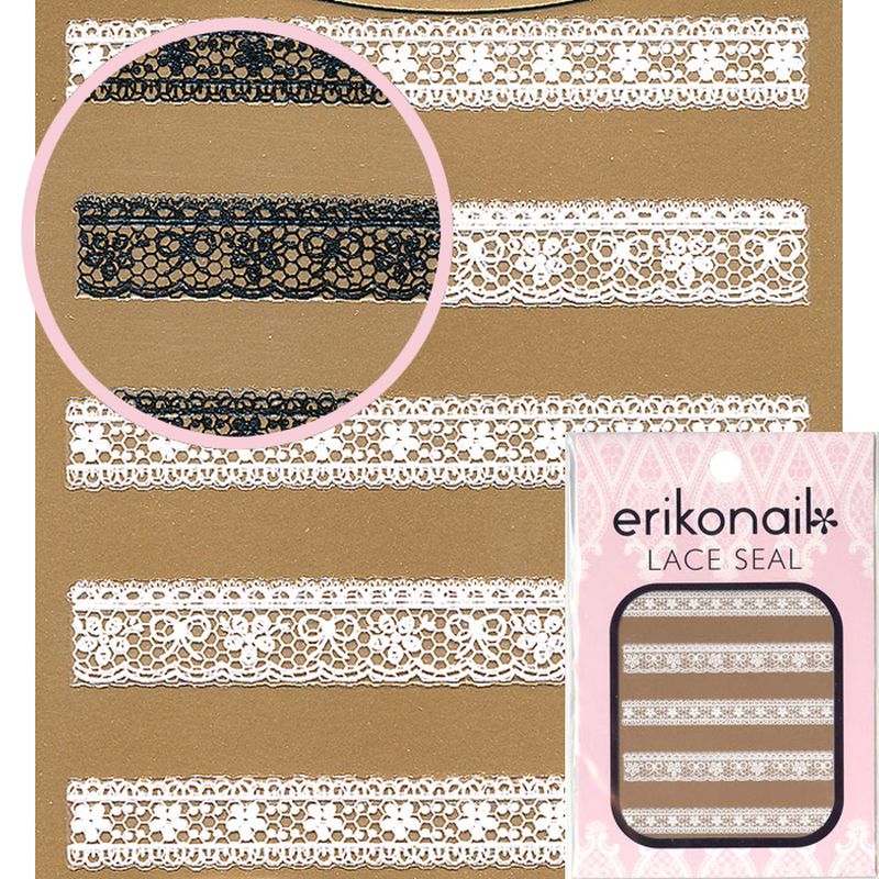 ビューティーネイラー エリコネイル レースシール ネイルシール ネイルパーツシール ネイル シール ネイルパーツ ネイル デコ用