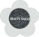 ビューティーネイラー ラメラメ ブラックネイル ラメ ホロ ネイルパーツ ネイルアート