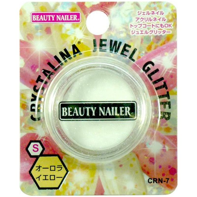 ■メーカー・ブランド名：株式会社ビューティーネイラー/BEAUTY NAILER/ムラキ■個装サイズ：5×6×2.5cm■型番：CRN-7■原産国：U.S.A■商品区分：雑貨■商品説明：・ジェルネイル、アクリルネイル、トップコートにもOK!サイズS・・・100ミクロンサイズM・・・1,000ミクロンサイズL・・・2,385ミクロン(100ミクロンは0.1mmです)ラメ素材：ポリブチレンテレフタレート、アクリレートコーポリマー、エチレンビニルアセテートコーポリマー単品サイズ：W50×H60×D25(mm)ラメ：MADE IN U.S.A容器：MADE IN TAIWAN■関連キーワード：セルフネイル ネイル用品 ネイルパーツ ネイル 業務用 プロ サロン 手芸 ハンドメイド パーツ 男性 女性 メンズ レディース プレゼント 誕生日 クリスマスプレゼント プチギフト ギフト ネイルパーツ 人気ランキング 口コミ 人気 おすすめ■広告文責：株式会社コネクトゲート TEL:06-6599-8021メーカー・ブランド名株式会社ビューティーネイラー/BEAUTY NAILER/ムラキJAN4513105041800型番CRN-7個装サイズ5×6×2.5cm原産国U.S.A商品区分雑貨商品説明・ジェルネイル、アクリルネイル、トップコートにもOK!サイズS・・・100ミクロンサイズM・・・1,000ミクロンサイズL・・・2,385ミクロン(100ミクロンは0.1mmです)ラメ素材：ポリブチレンテレフタレート、アクリレートコーポリマー、エチレンビニルアセテートコーポリマー単品サイズ：W50×H60×D25(mm)ラメ：MADE IN U.S.A容器：MADE IN TAIWAN関連キーワードセルフネイル ネイル用品 ネイルパーツ ネイル 業務用 プロ サロン 手芸 ハンドメイド パーツ 男性 女性 メンズ レディース プレゼント 誕生日 クリスマスプレゼント プチギフト ギフト ネイルパーツ 人気ランキング 口コミ 人気 おすすめ広告文責株式会社コネクトゲート TEL:06-6599-8021