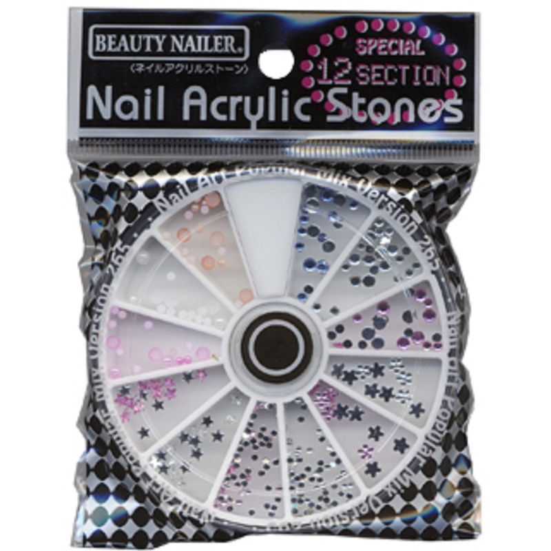 BEAUTY NAILER ネイルアクリルストーン NAA-12 ストーンミックス